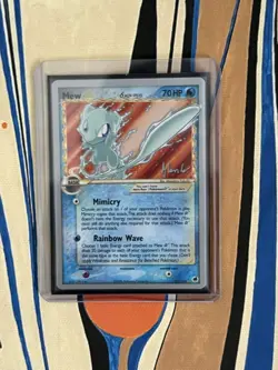 Pokemon Card - Gold Star Shiny Mew Delta Species World Championships 2008 Card - Image 1