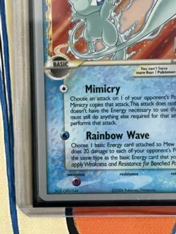 Pokemon Card - Gold Star Shiny Mew Delta Species World Championships 2008 Card - Image 4