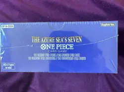 One Piece TCG OP-14 The Azure Sea's Seven Booster Box SEALED IN-HAND - Image 2