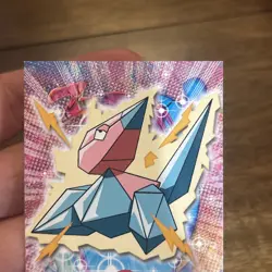 Porygon #137 Topps TV Animation Edition Blue Logo Pokemon Card Vintage TCG - Image 2