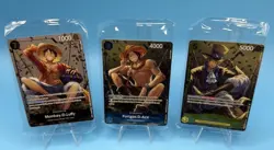 One Piece TCG Op13 Vol 2 Mini Tin Stamped Promo Cards SEALED English - Image 1