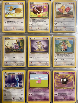 base set pokemon card lot, 48 pokemon, 3 rare, many 1st edition see other lots - Image 5