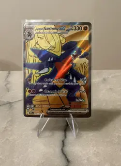 NM Cynthia's Garchomp ex 204 Sv: Scarlet & Violet Promo Cards Holo Pokemon - Image 1
