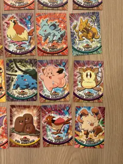 30 x Pokemon 1999 Topps Cards Black and Blue Logos - Image 5