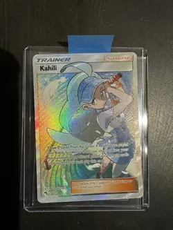 Kahili 210/214 Full Art Pokemon Card Lost Thunder Near Mint Minus NM- - Image 1