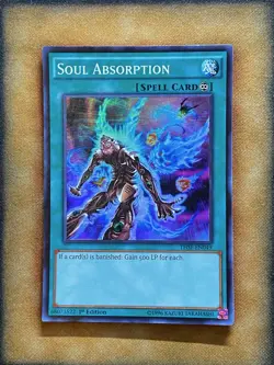 Yugioh Soul Absorption THSF-EN049 Super Rare 1st Ed LP - Image 1