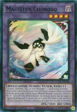 Yugioh! Magistus Chorozo - SUDA-EN100 - Super Rare - 1st Edition Near Mint, Engl - Image 1