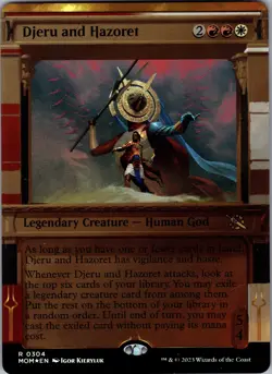 Djeru And Hazoret Foil- LP MTG Magic The Gathering - Image 1