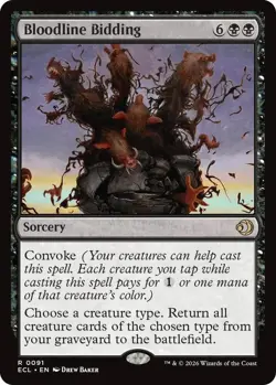 MTG Bloodline Bidding Foil NM | 91 ECL R - Image 1