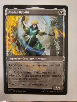 MTG The Legend of Kyoshi Normal NM Avatar: The Last Airbender Magic 186 - Image 2