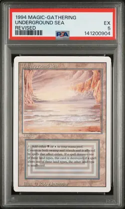 1994 MTG REVISED UNDERGROUND SEA PSA 5 - Image 1