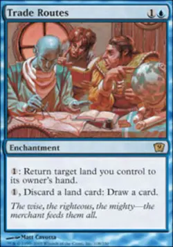 MTG - Trade Routes - 9th Edition - NM, English Magic FLAT RATE SHIP - Image 1