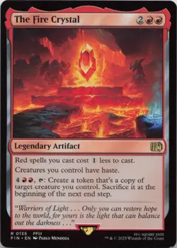 The Fire Crystal R FINAL FANTASY 135 - LP MTG - Image 1