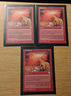 Firestorm Weatherlight Red Rare MTG 3x - Image 1