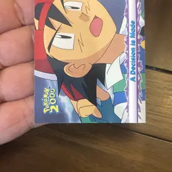 A Decision is Made #47 - Pokemon Topps Pokemon 2000 Movie Blue Logo Vintage Card - Image 3