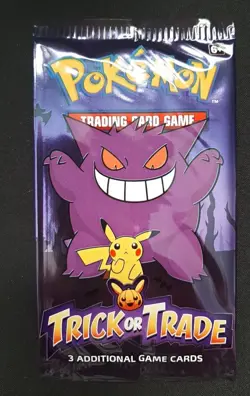 Pokemon Trick or Trade 3 packs Card Mini Booster 9 cards total - Image 1