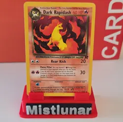 Dark Rapidash 44/82 Team Rocket Pokemon TCG NM 🔥 - Image 1