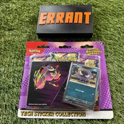Pokemon Ascended Heroes Tech Sticker Collection Set of 2 ** IN HAND! ** - Image 2