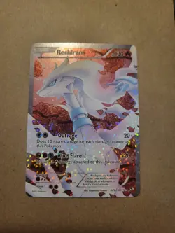 Pokemon Reshiram(Full Art) RC22/RC25 Legendary Treasures Radiant Collection - Image 1