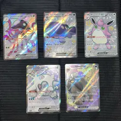 Pokemon TCG Paldea Evolved Full Art Holo Lot 5 English EX Toedscruel Clodsire - Image 3