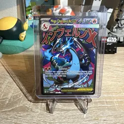 Pokemon TCG Mega Charizard x EX 023 Me: Mega Evolution Promo Holo A - Image 1