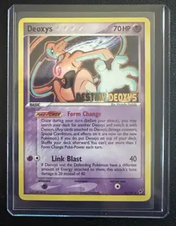 Pokemon TCG - Deoxys - Gold Stamped - 16/107 - Rare Ex Destiny Deoxys - NM - Image 1