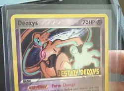 Pokemon TCG - Deoxys - Gold Stamped - 16/107 - Rare Ex Destiny Deoxys - NM - Image 2