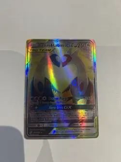 Pokemon TCG Latias & Latios GX Alt Art Full Art 2019 170/181 Team Up English - Image 1
