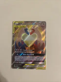 Pokemon TCG Latias & Latios GX Alt Art Full Art 2019 170/181 Team Up English - Image 2