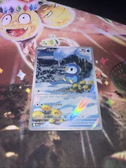 Piplup 98/94 Pokemon TCG Phantasmal Flames Illustration Rare NM - Image 1