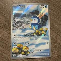 Piplup 98/94 IR Illustration Rare NM - Pokemon TCG Phantasmal Flames - Image 1
