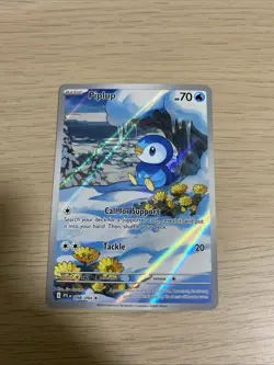 Piplup 98/94 IR Illustration Rare NM - Pokemon TCG Phantasmal Flames - Image 1