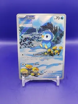 Piplup 98/94 IR Illustration Rare NM - Pokemon TCG Phantasmal Flames - Image 1