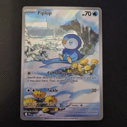 Piplup 98/94 Pokemon TCG Phantasmal Flames Illustration Rare NM - Image 1