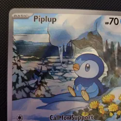 Piplup 98/94 Pokemon TCG Phantasmal Flames Illustration Rare NM - Image 3