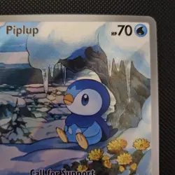 Piplup 98/94 Pokemon TCG Phantasmal Flames Illustration Rare NM - Image 4