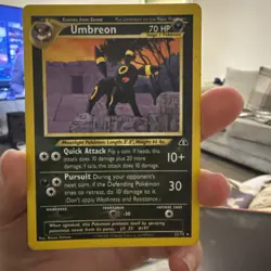 Umbreon 32/75 Non-Holo Rare Pokemon TCG Neo Discovery Set - Image 1