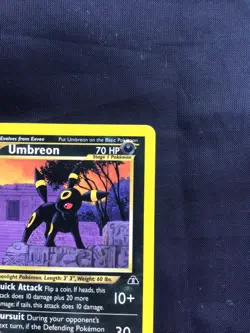 Pokemon Cards: Neo Discovery Rare: Umbreon 32/75 - Image 3