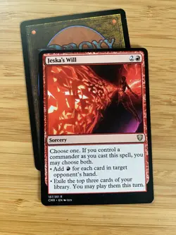 Jeska's Will MTG sticker cEDH - Image 1