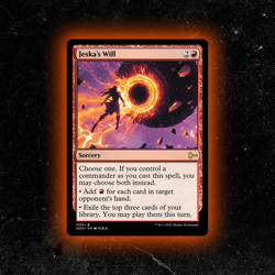 Jeska's Will - Custom Magic: The Gathering Card - High-Quality - Image 1