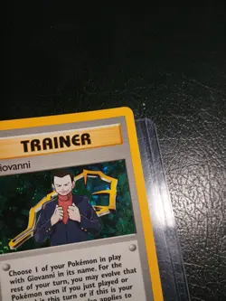 Pokemon TCG Gym Challenge Giovanni Holo 18/132 LP - Image 5