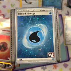 Basic Water Energy SVE011 HOLO Play Stamp Prize Pack - NM Pokemon Card - Image 1