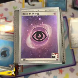 Basic Psychic Energy SVE013 HOLO Play Stamp Prize Pack - NM Pokemon Card - Image 1