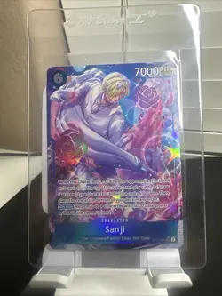 Sanji OP11-051 SR Alt Art A Fist of Divine Speed ONE PIECE Card NM English - Image 1