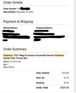 Ascended Heroes Pokemon Center Elite Trainer Box ETB PRESALE CONFIRMED - Image 2
