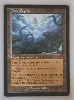 Dark Depths Retro Frame 394 Dominaria Remastered Mythic NM MTG 2023 - Image 1