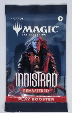 Magic the Gathering Innistrad Remastered - Single Play Booster Pack - 14 Cards - Image 1