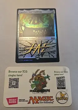 Agatha's Soul Cauldron - Foil - Artist Signed And Altered By JASON ENGLE - Image 1