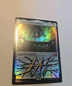 Agatha's Soul Cauldron - Foil - Artist Signed And Altered By JASON ENGLE - Image 2