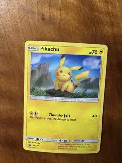 Pokemon TCG Pikachu SM183 SM Promo [SMP] Holo Nice EX/ - Image 5